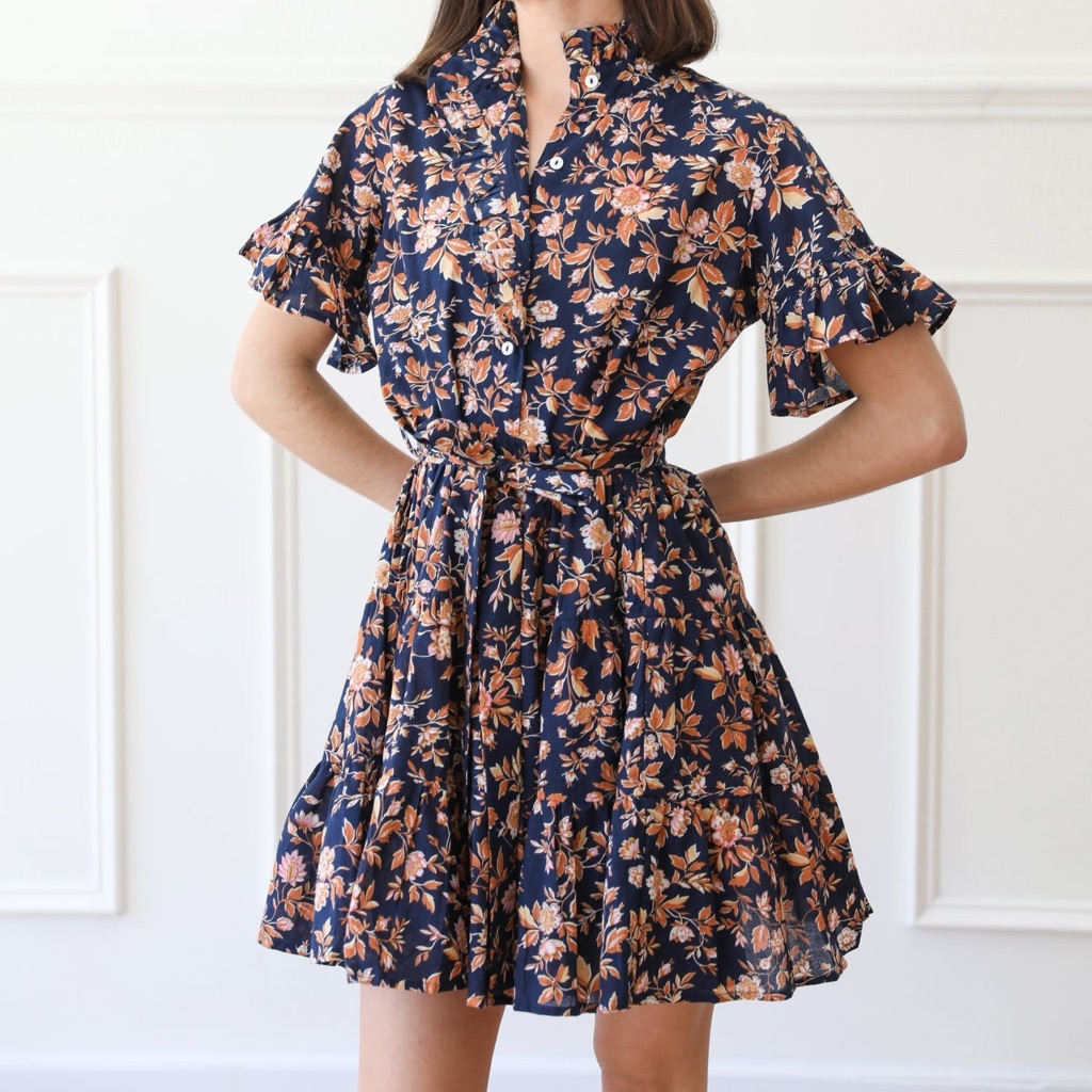 Nwt Mille Violetta Dress In Montmartre